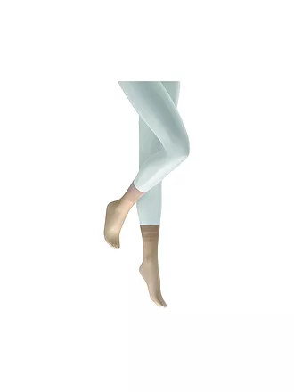 HUDSON | Feinstrumpfsöckchen Glamour 20 Nero | beige